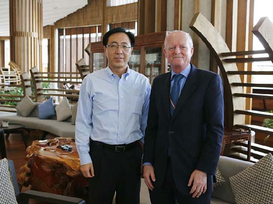 中免集團(tuán)董事長(zhǎng)、總經(jīng)理 彭輝接受穆迪報(bào)道專訪